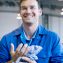car mechanic smiling