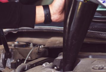 engine servicing on a toyota
